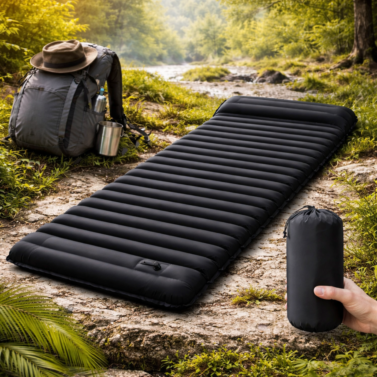 Inflatable Camping Mat 2 | TrekWard