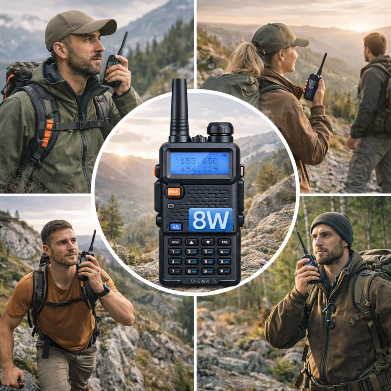 Two Way Radio Dualband 8W Outdoor | TrekWard