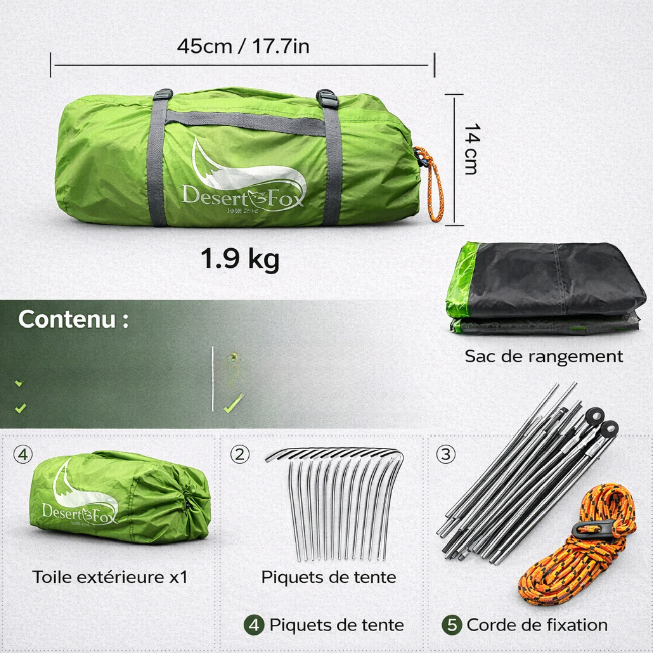 Lightweight Two Person Camping Tent | TrekWard