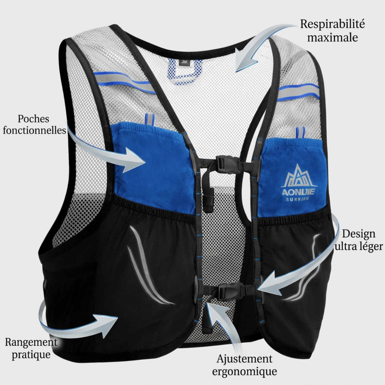 Trail Running Vest Hydration System 2,5L | TrekWard