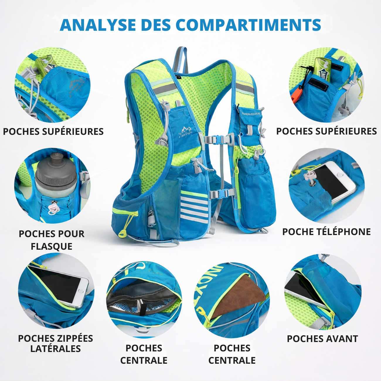 Hydration Backpack Vest 8 L | TrekWard