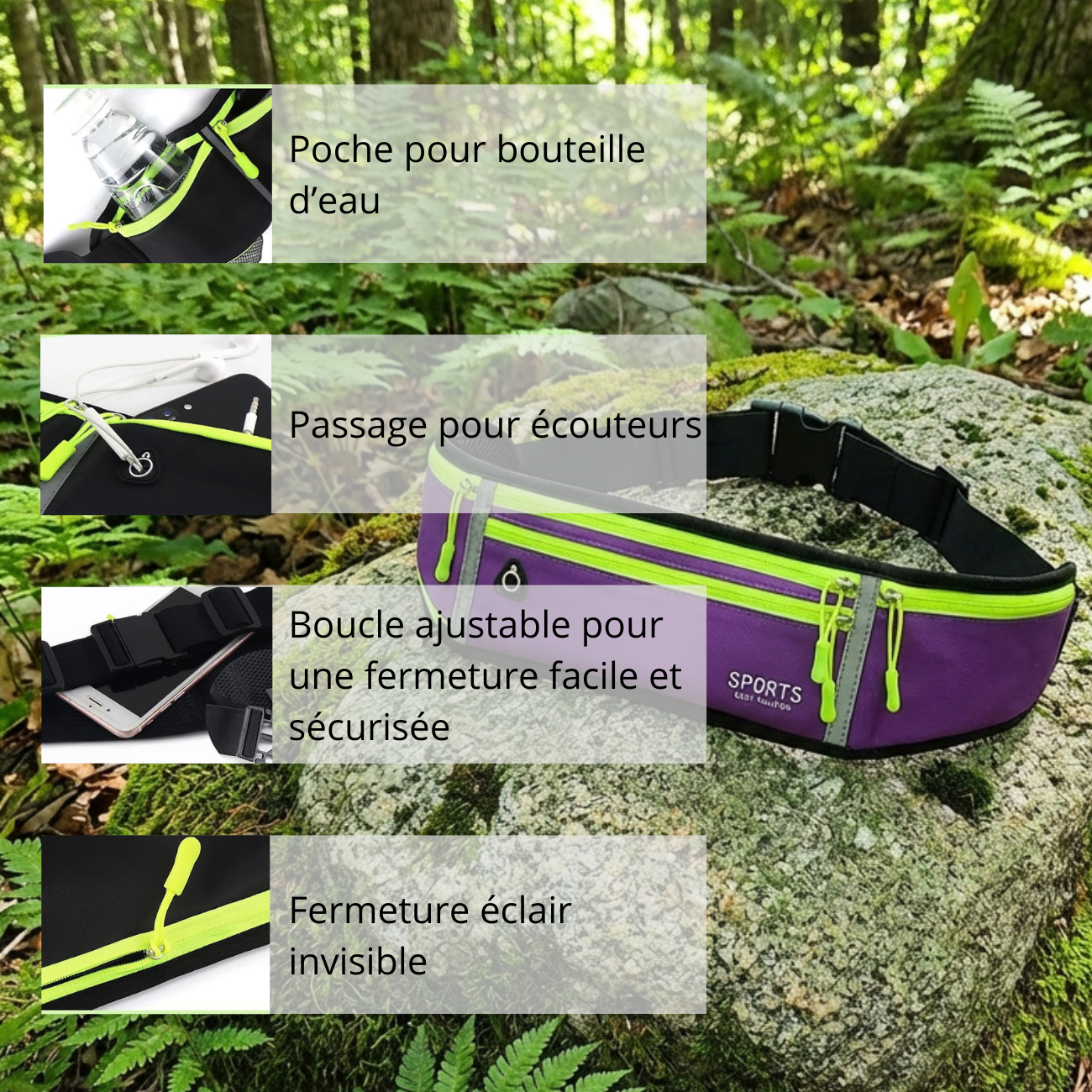 Hydration Belt for Trail Running | TrekWard