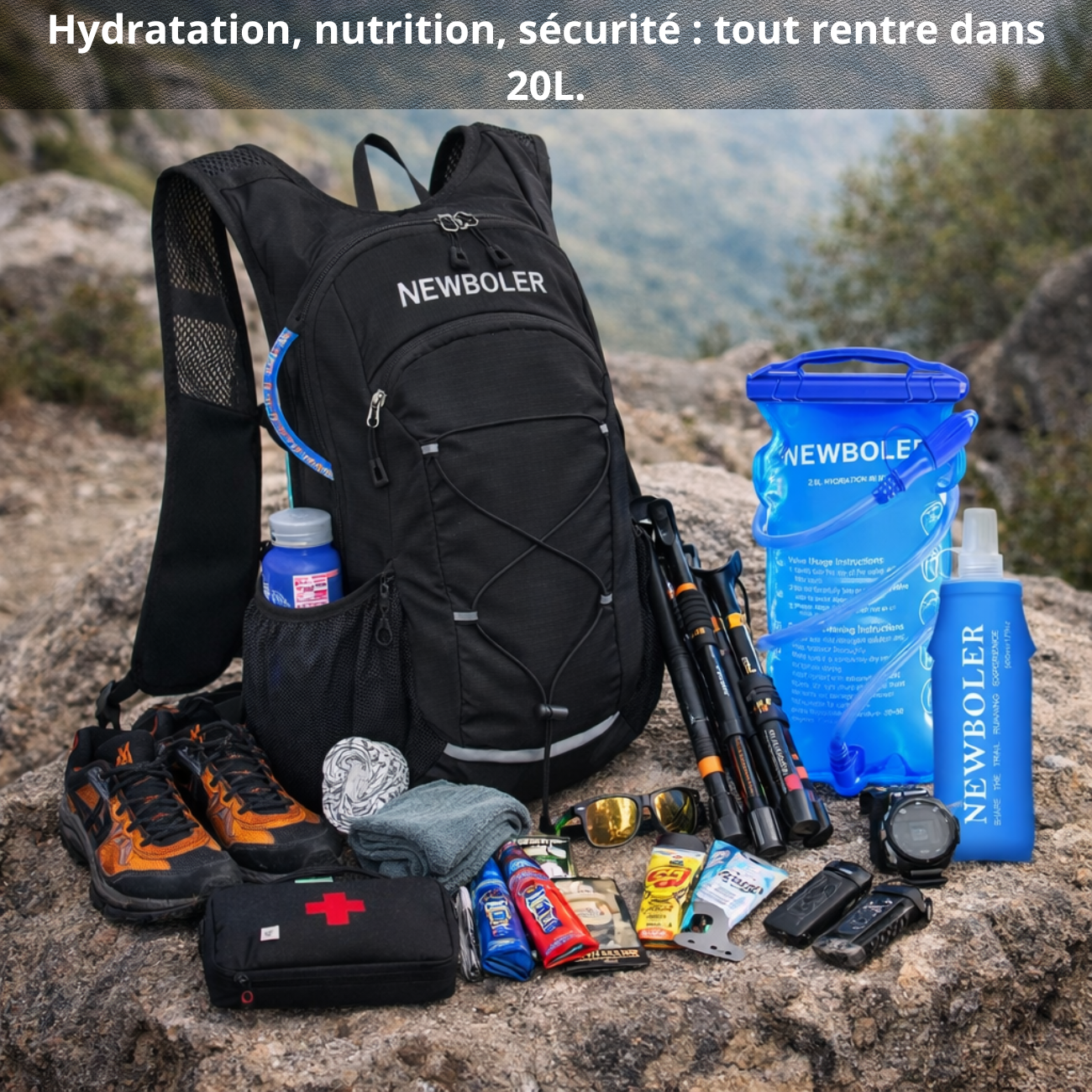 Trail Backpack 20L Hydration System | TrekWard