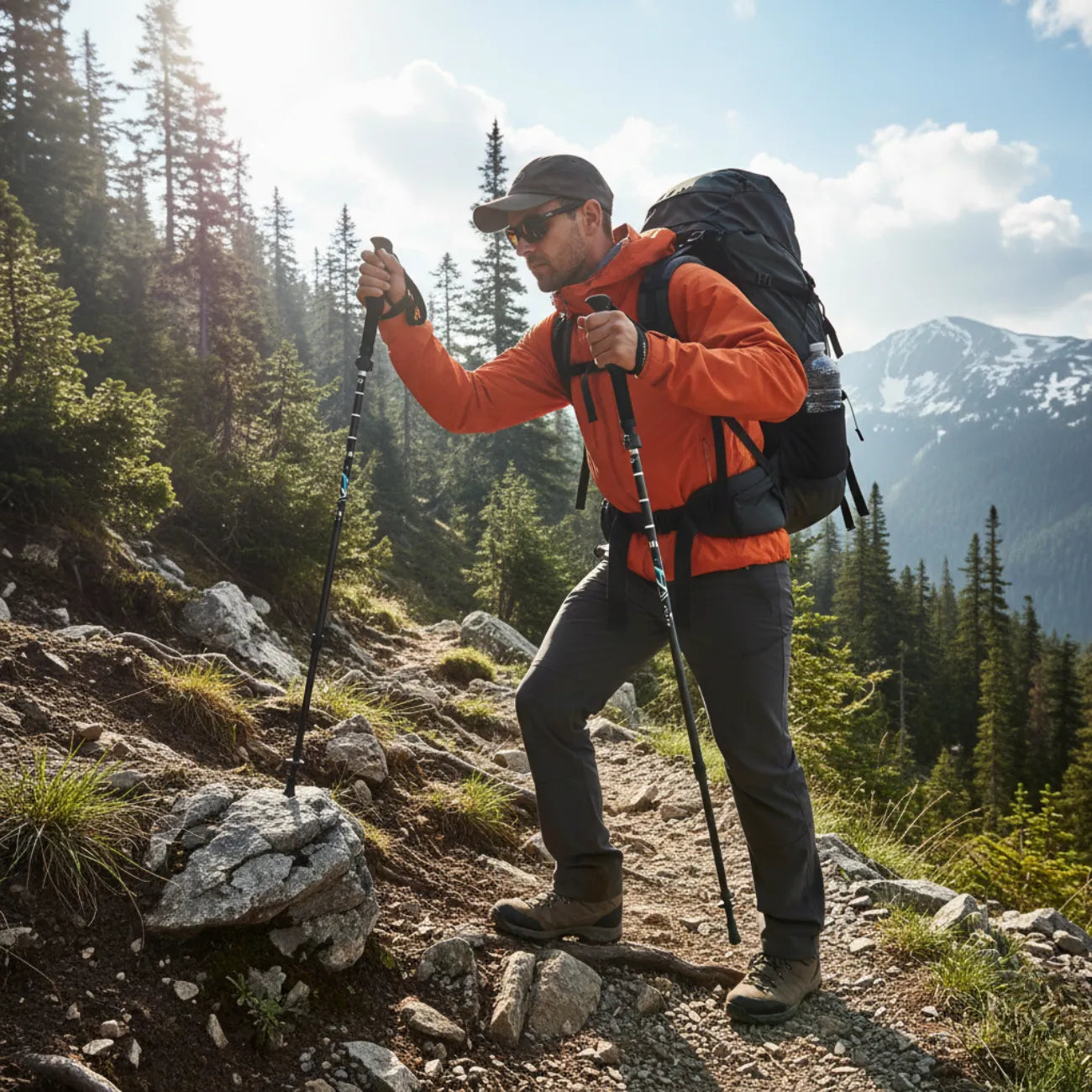 Trekking Poles in Carbon Fibre | TrekWard