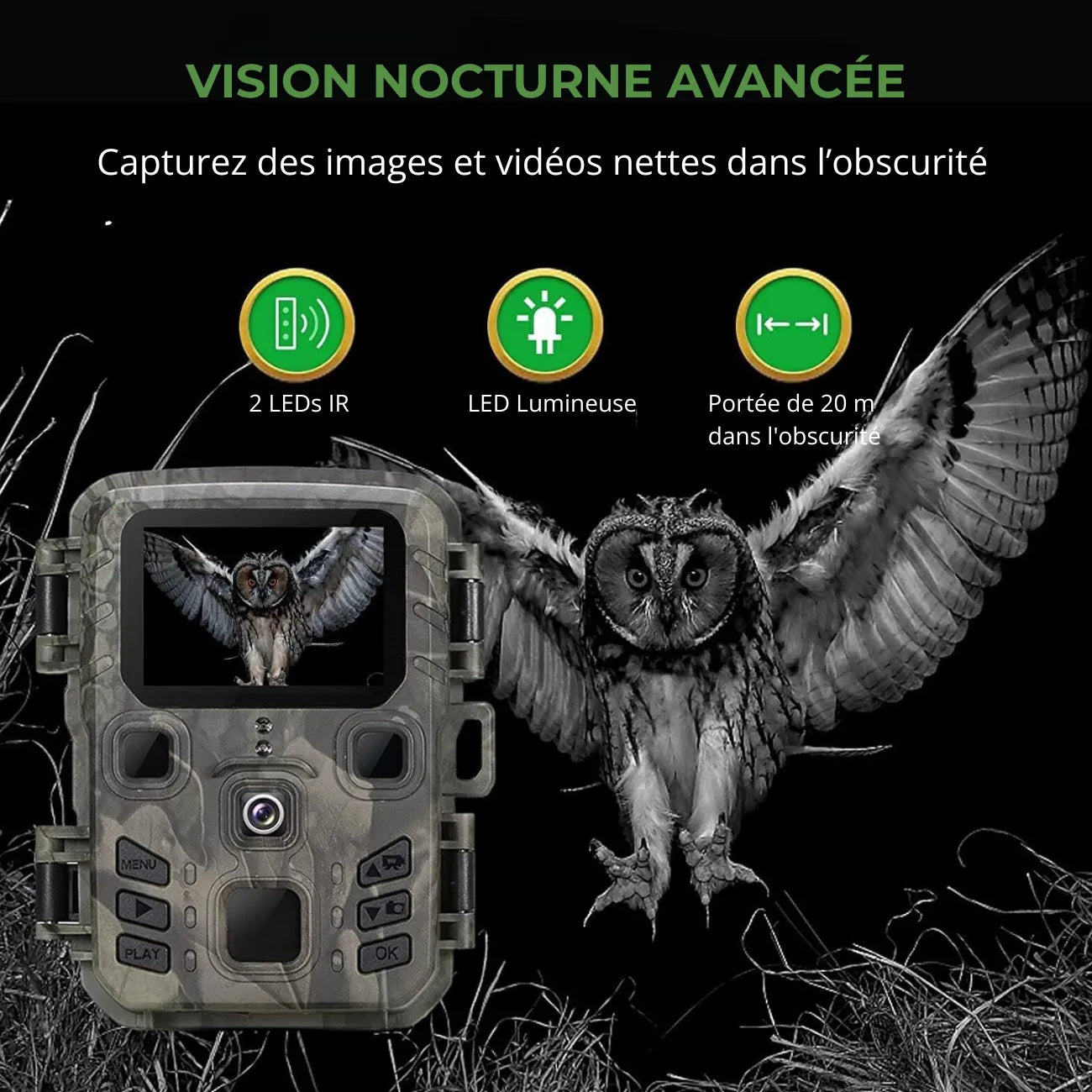 Trail Camera with Bluetooth & Wi Fi | TrekWard