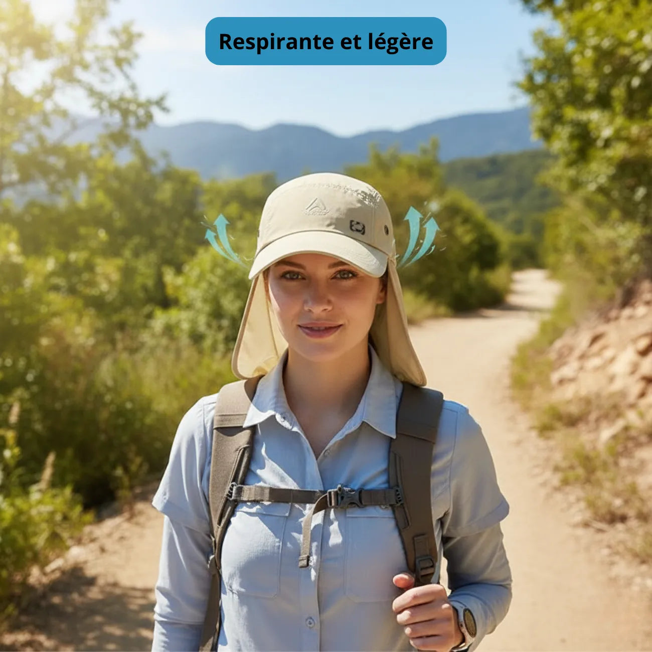 Women's Hiking Cap NackenProtection | TrekWard