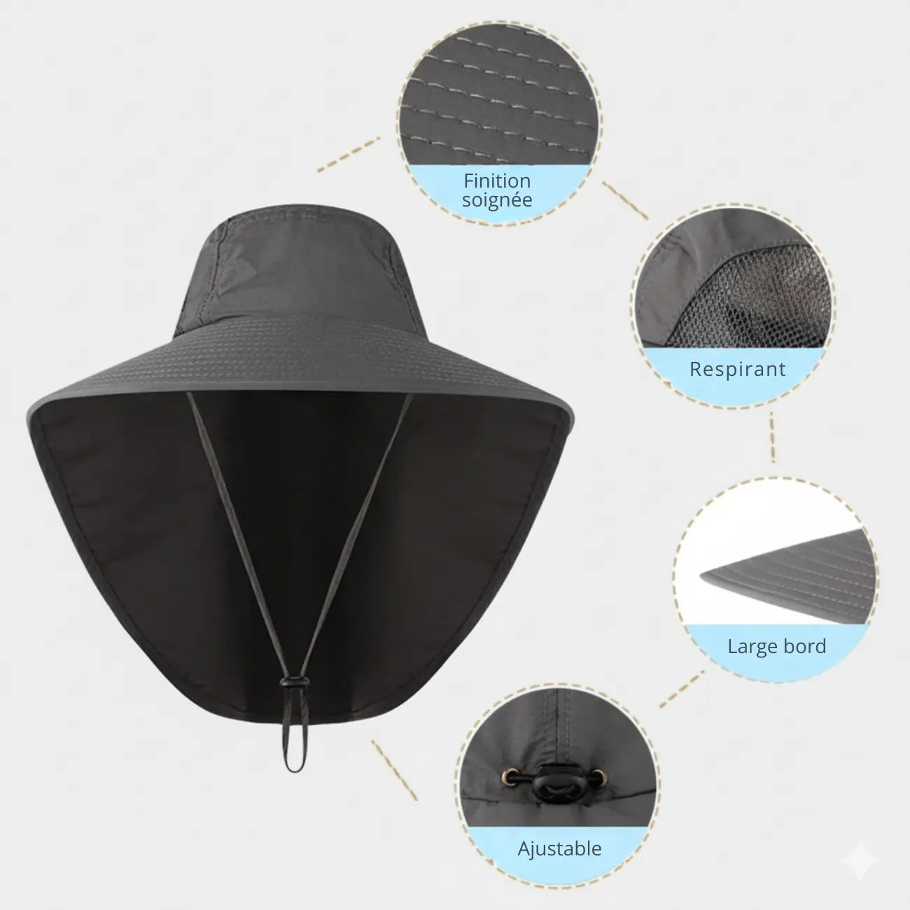 Men's Sun NackenProtection | TrekWard