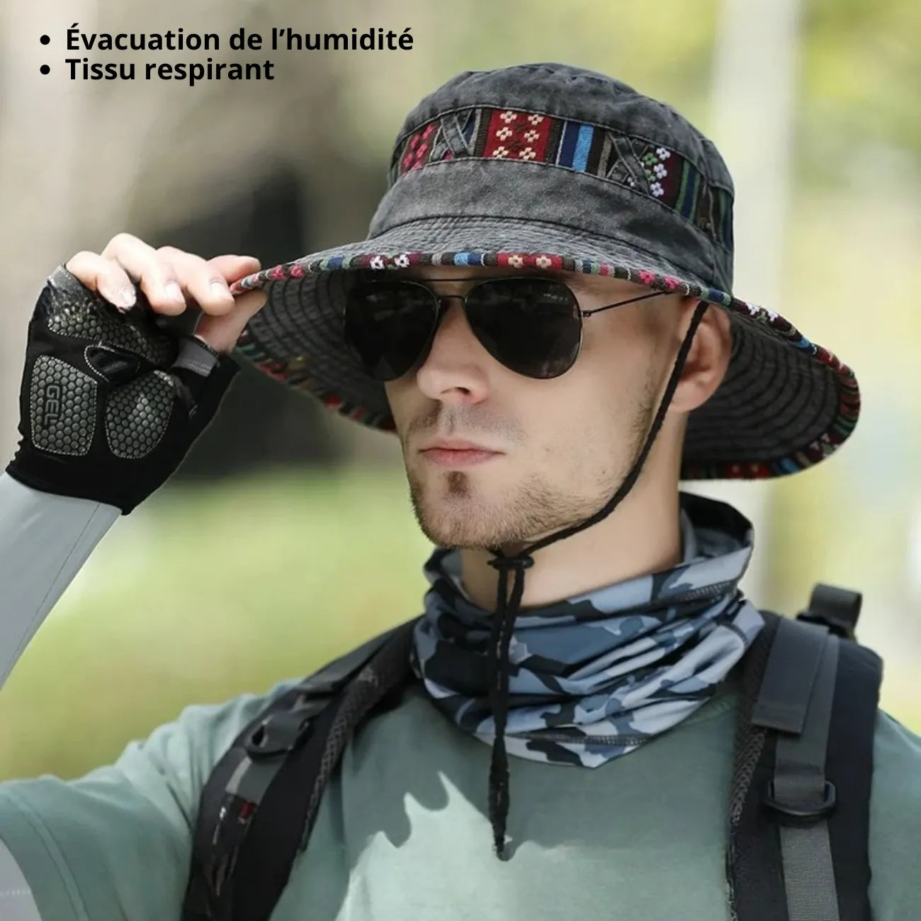 Hiking Hat UV Protection Brim | TrekWard