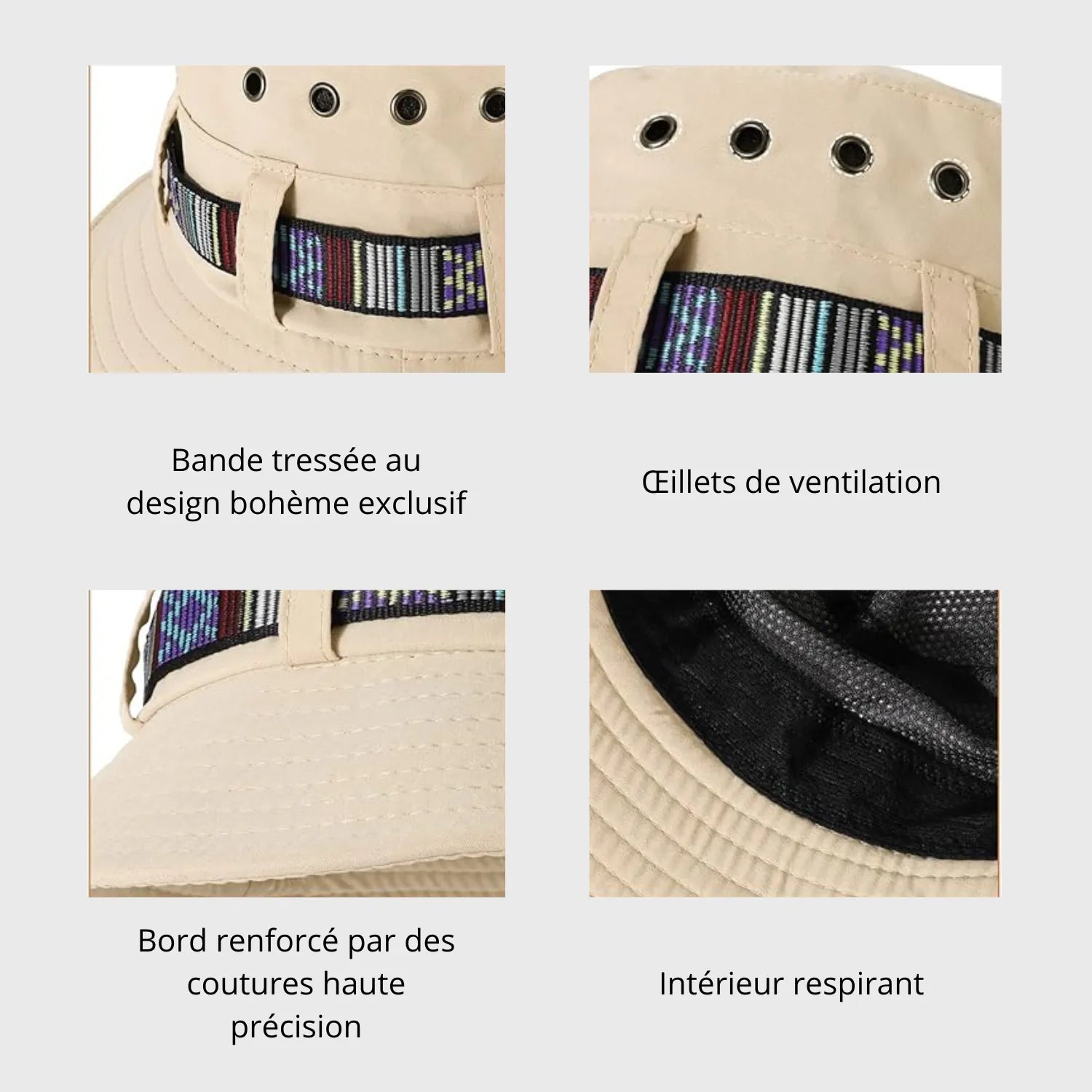 Hiking Hat in Boho Stil | TrekWard