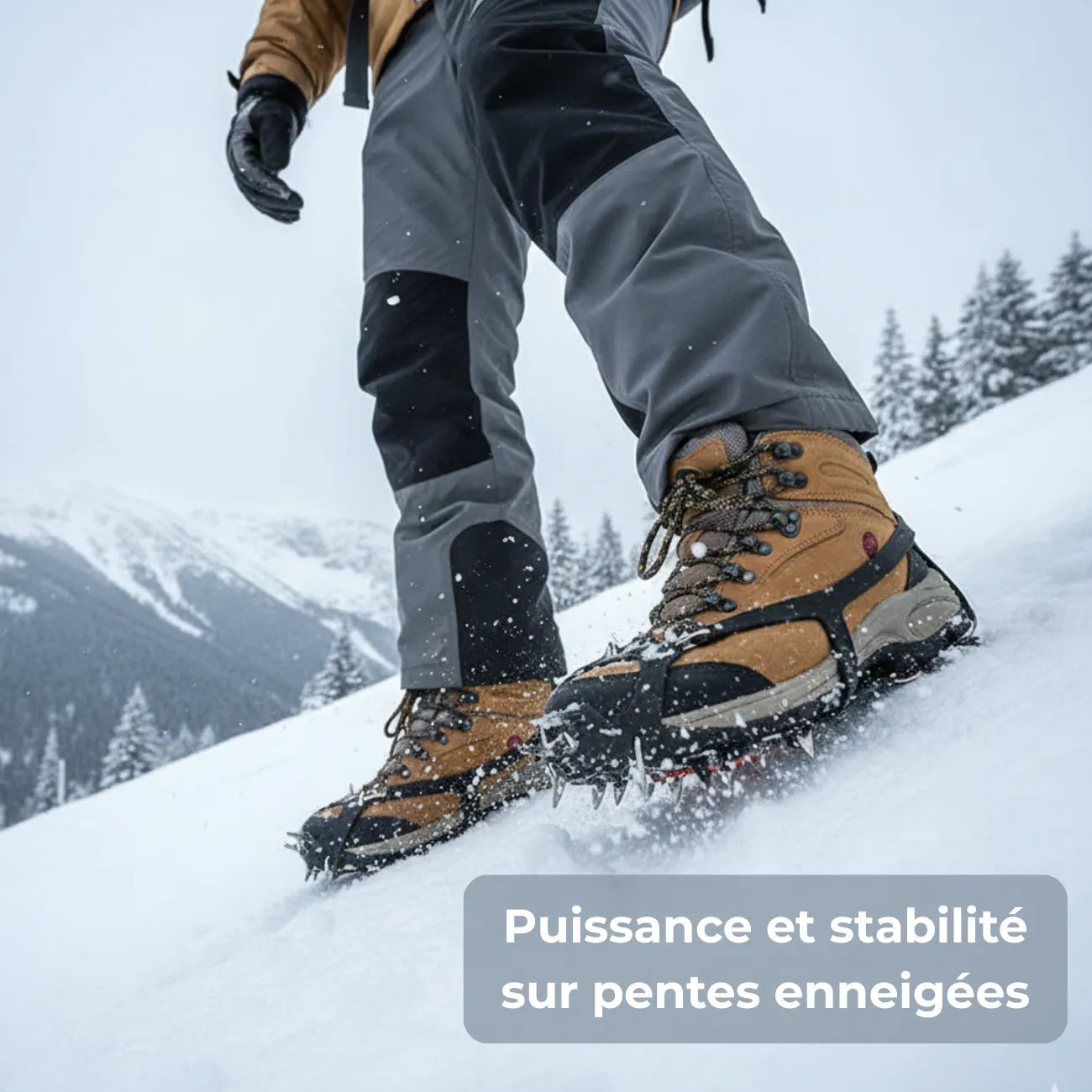 Ice Cleats with 18 Points | TrekWard