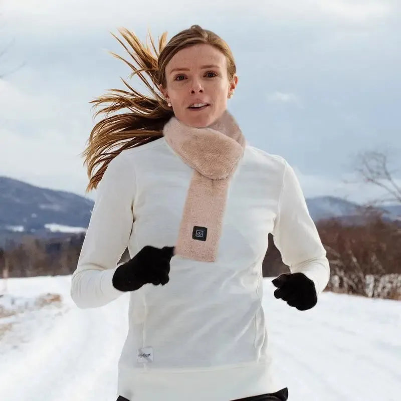 Heated Scarf with 3 Heat Settings | TrekWard