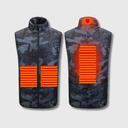 Heated Vest in Camouflage