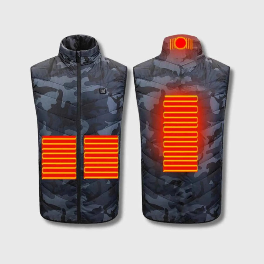 Heated Vest in Camouflage