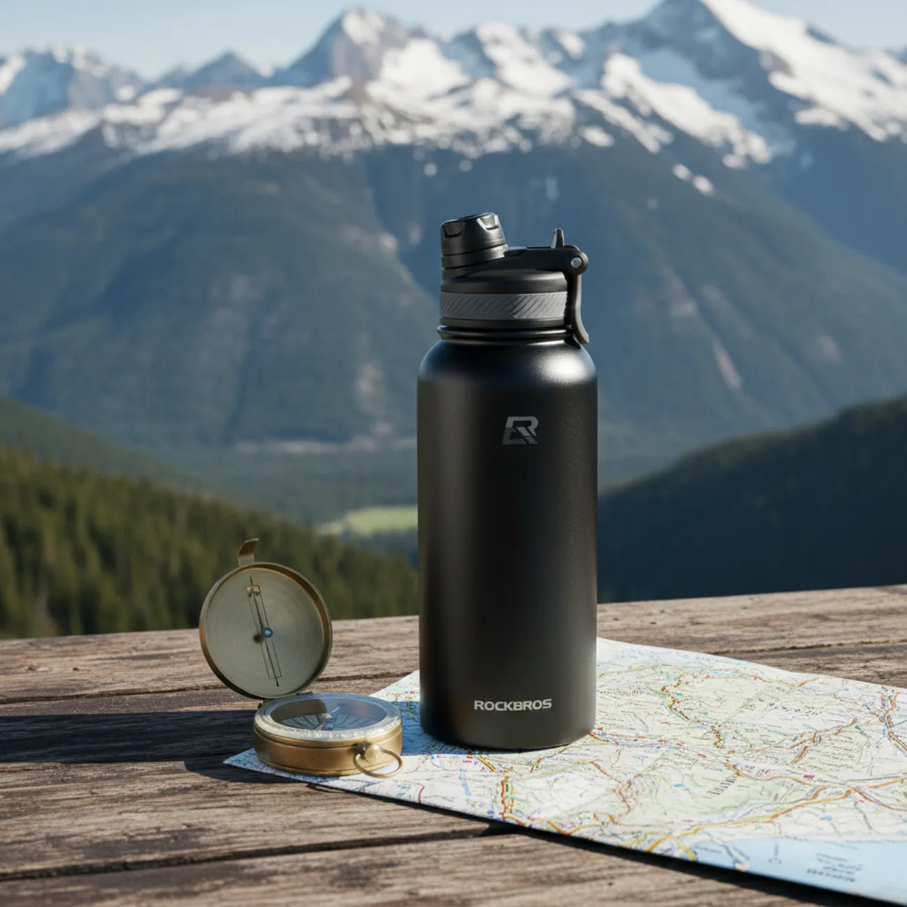 Insulated Mountain Water Bottle | TrekWard
