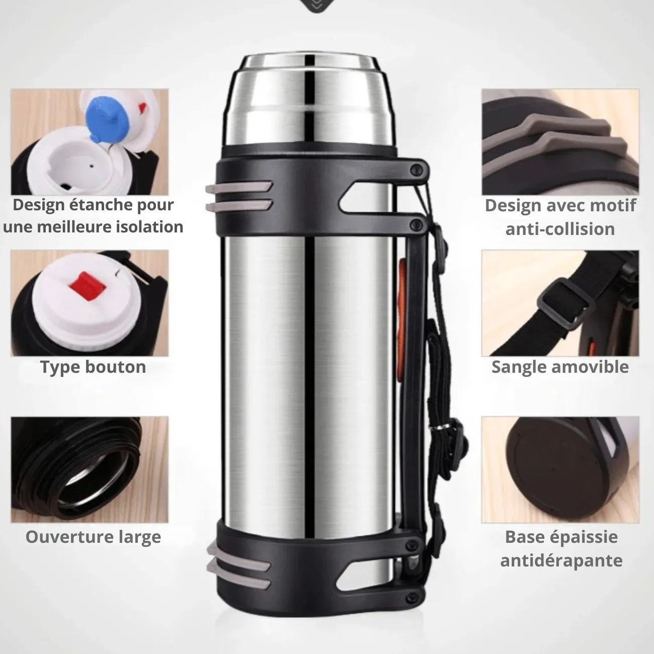Insulated Trekking Water Bottle | TrekWard