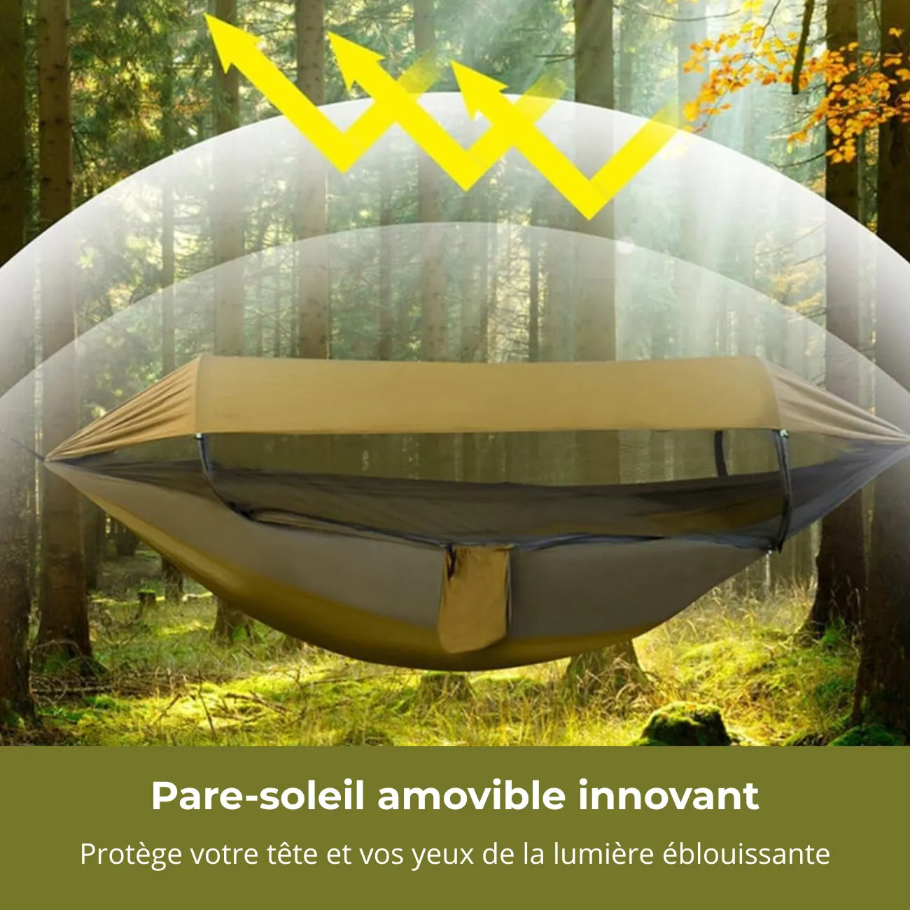 Camping Hammock with Mosquito Net | TrekWard