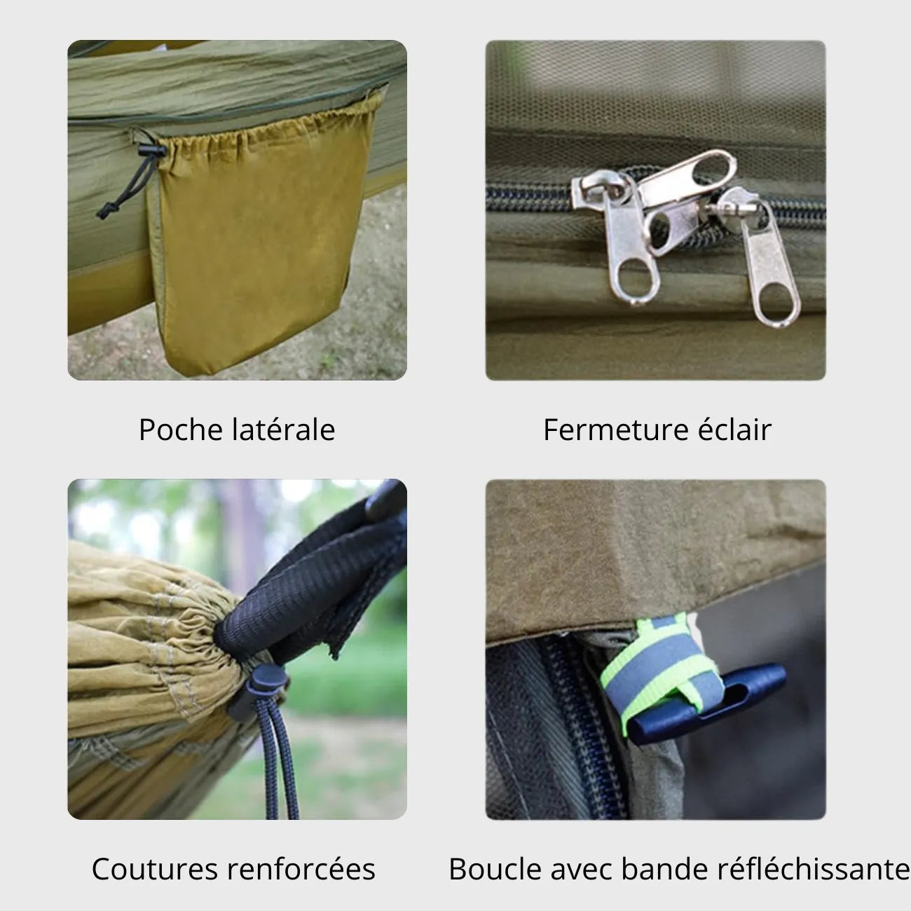 Camping Hammock with Mosquito Net | TrekWard
