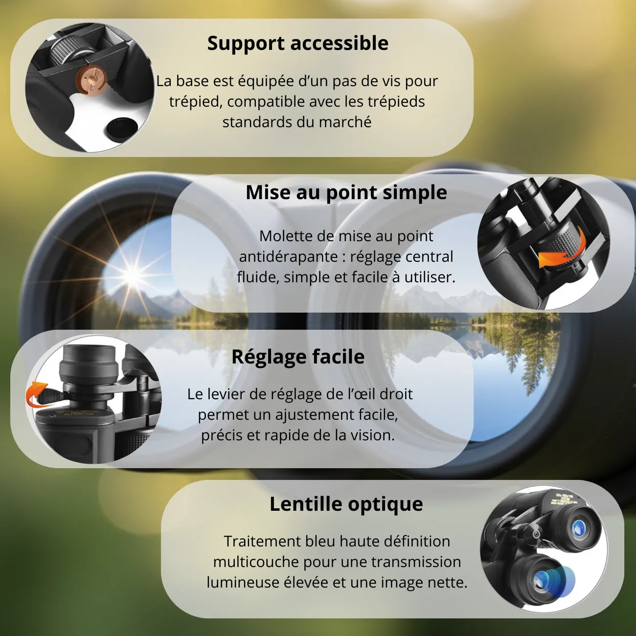 HD Binoculars for Hiking | TrekWard