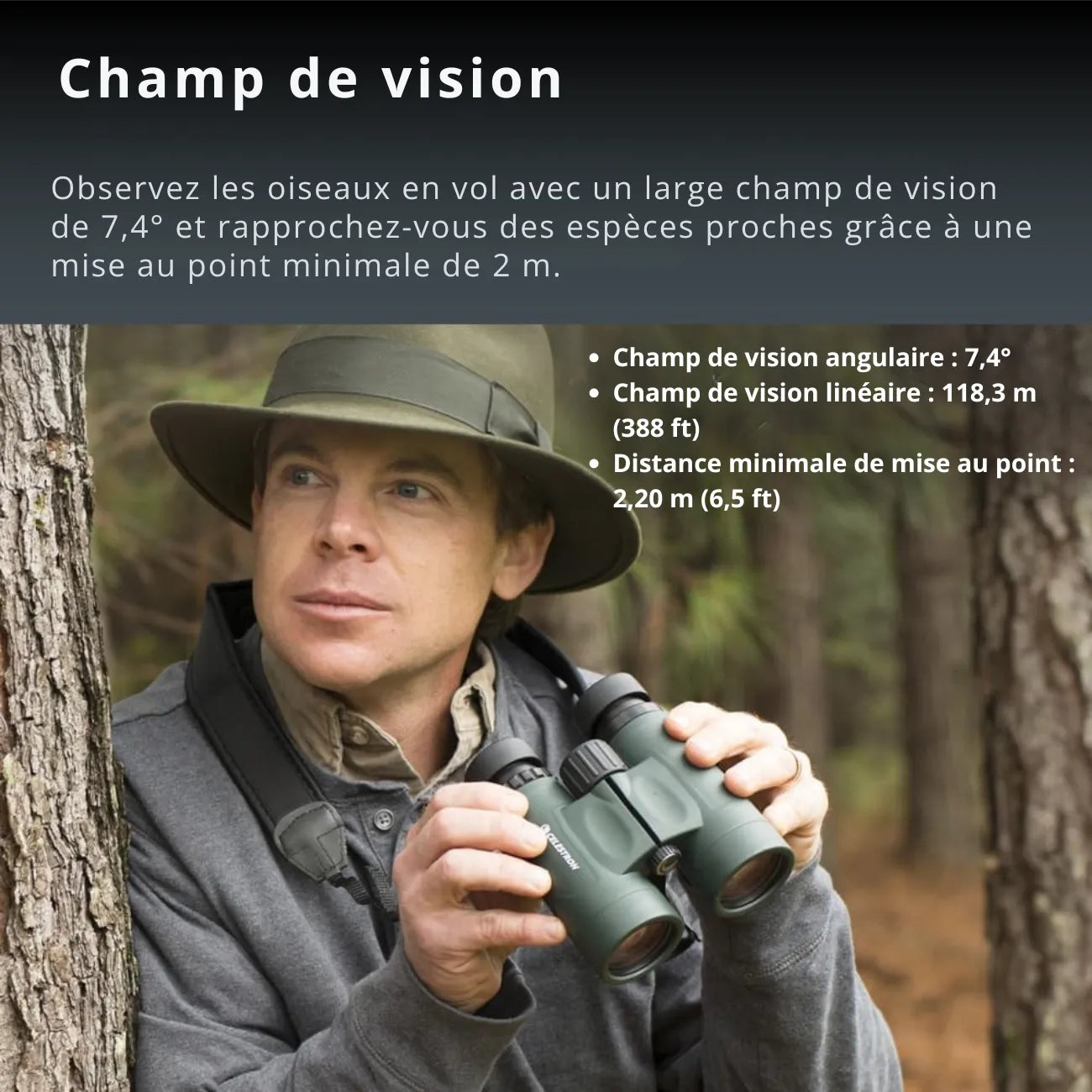 Hiking Binoculars 8x42 | TrekWard