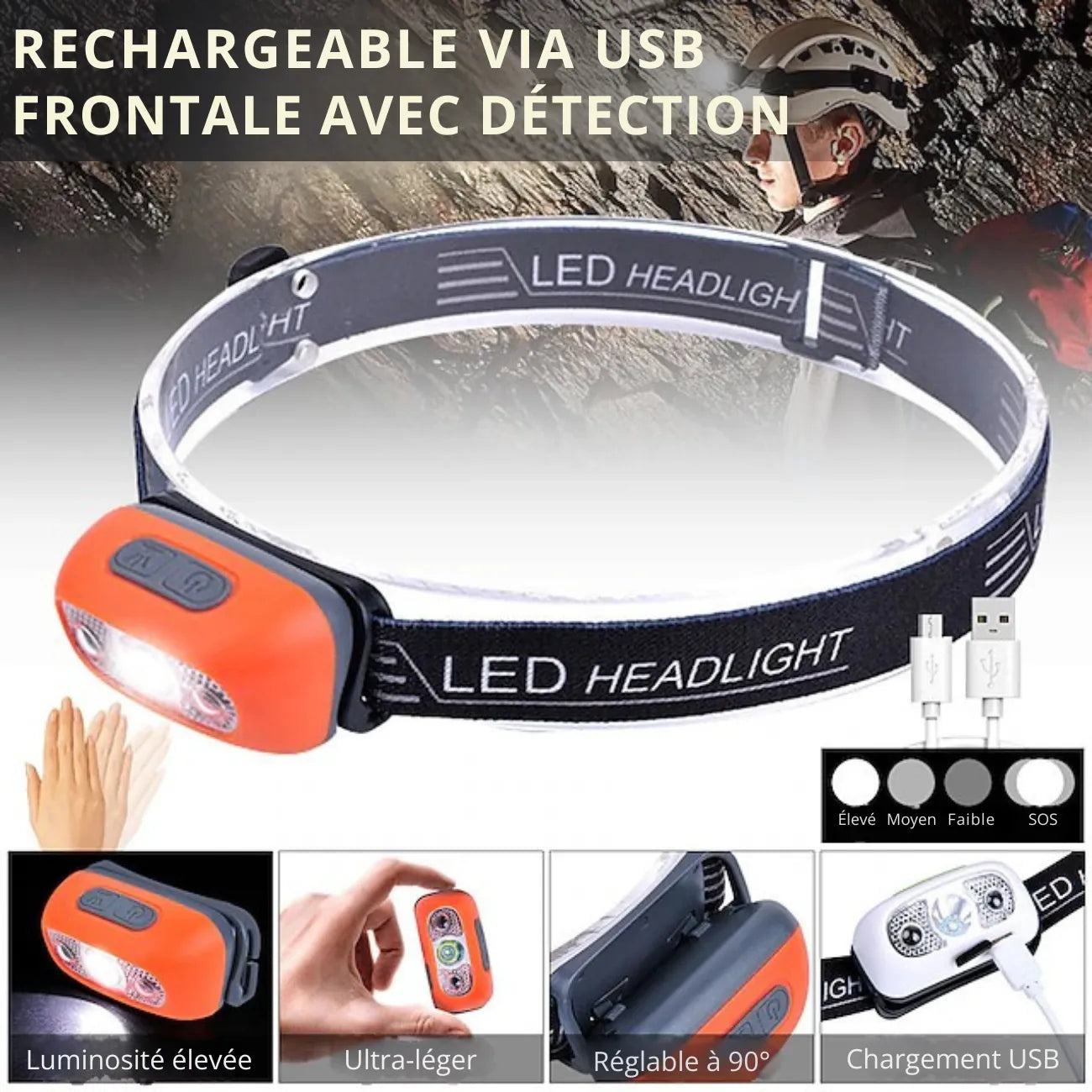 Powerful Headlamp for Hiking | TrekWard