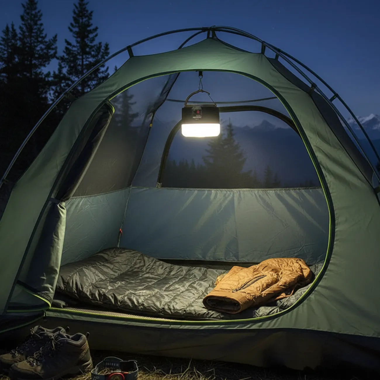 Solar USB Camping Lantern | TrekWard
