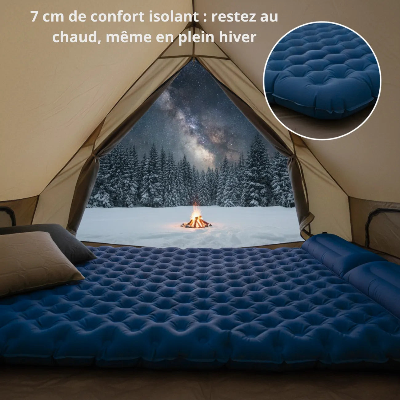 Camping Mat Inflatable 2P | TrekWard