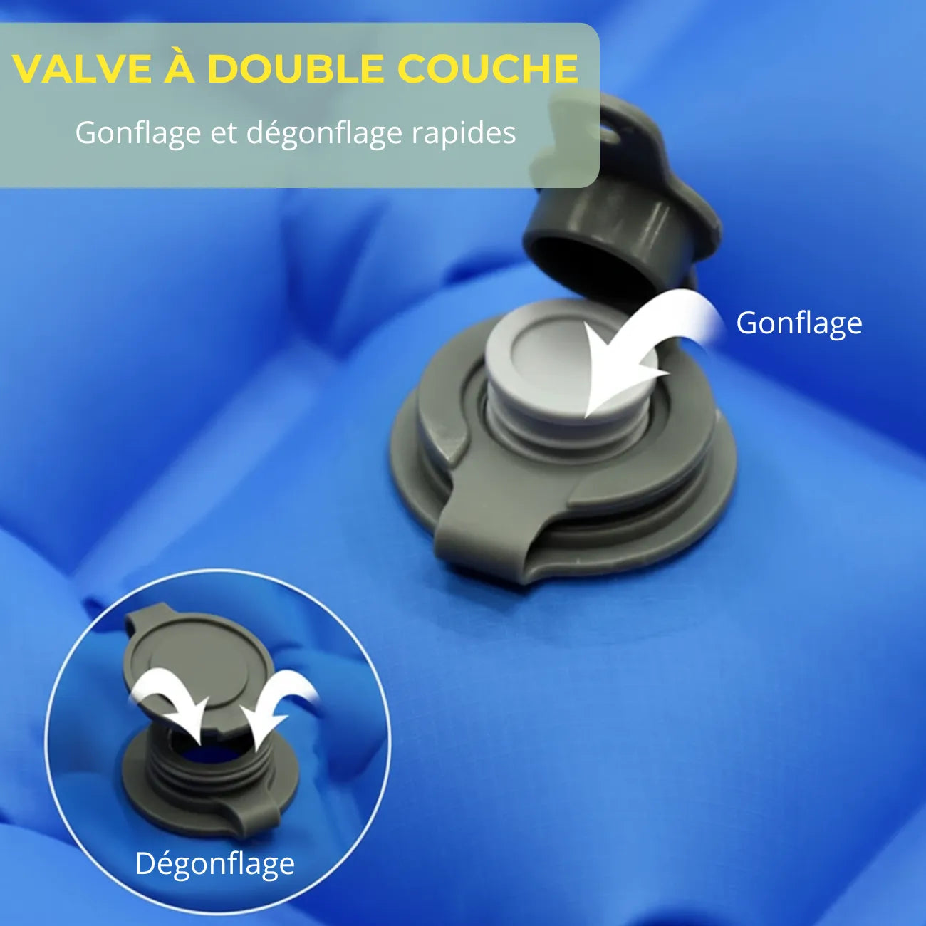 Comfortable Inflatable Camping Mat | TrekWard