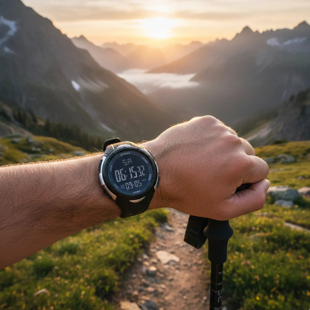 Digital Outdoor Watch Mountain Sport | TrekWard