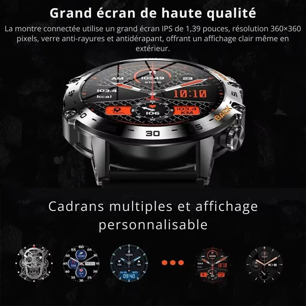 Trekking Smartwatch EdelSteel | TrekWard