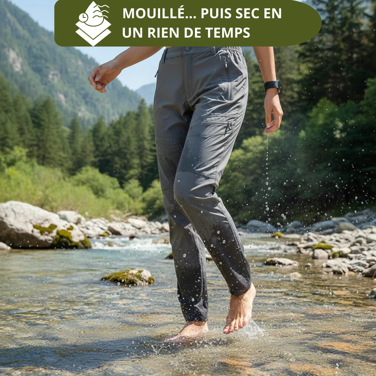 Women's Trekking Pants Waterproof | TrekWard