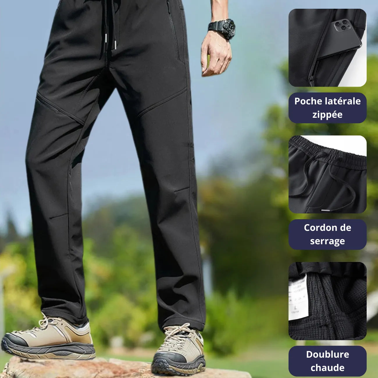 Outdoor Trekking Pants Waterproof | TrekWard
