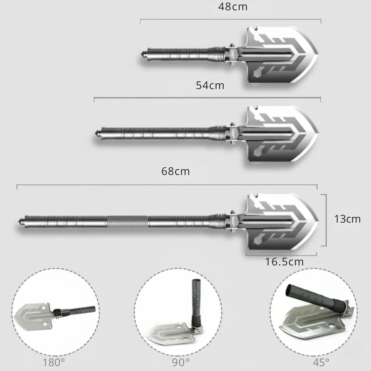 Aluminium Folding Shovel Multi Function | TrekWard