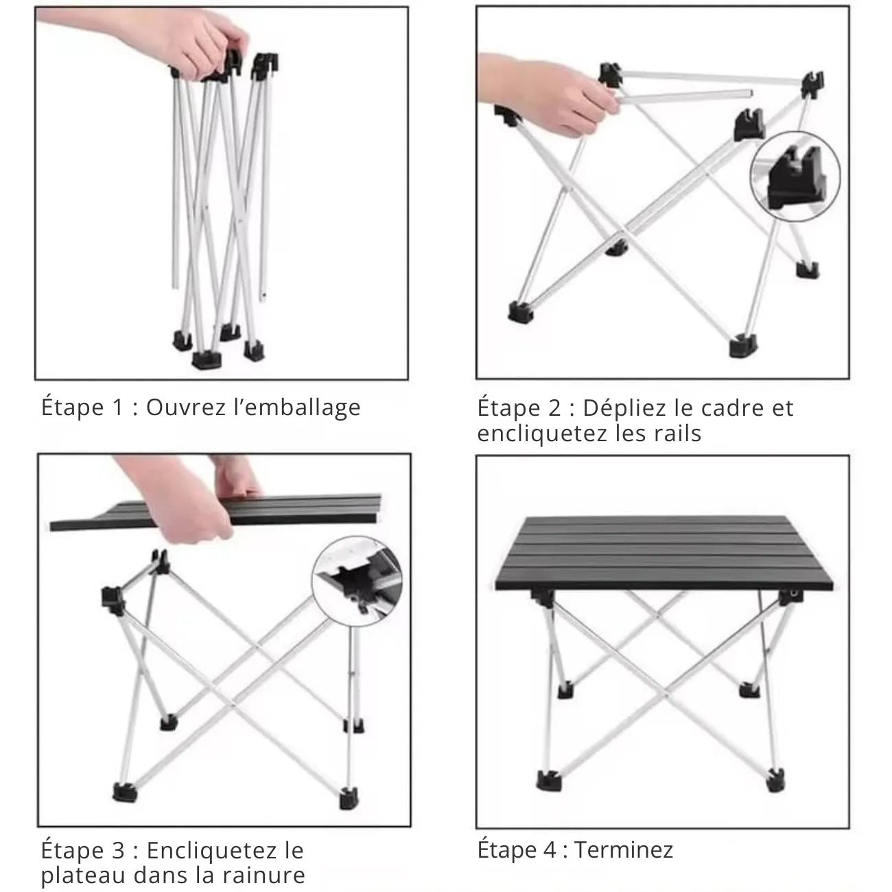 Camping Compact Folding Table | TrekWard