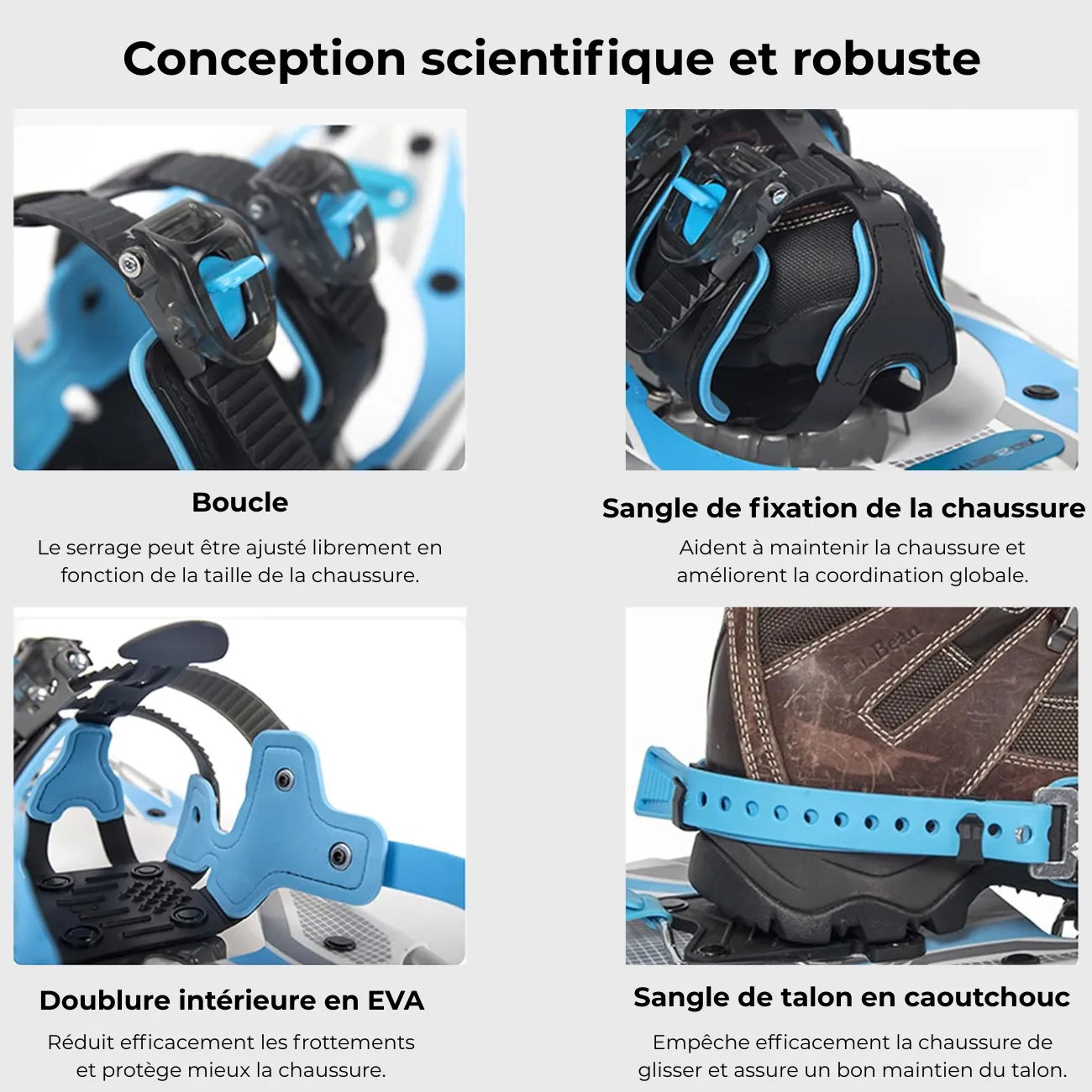 Aluminium Snowshoes with Poles | TrekWard