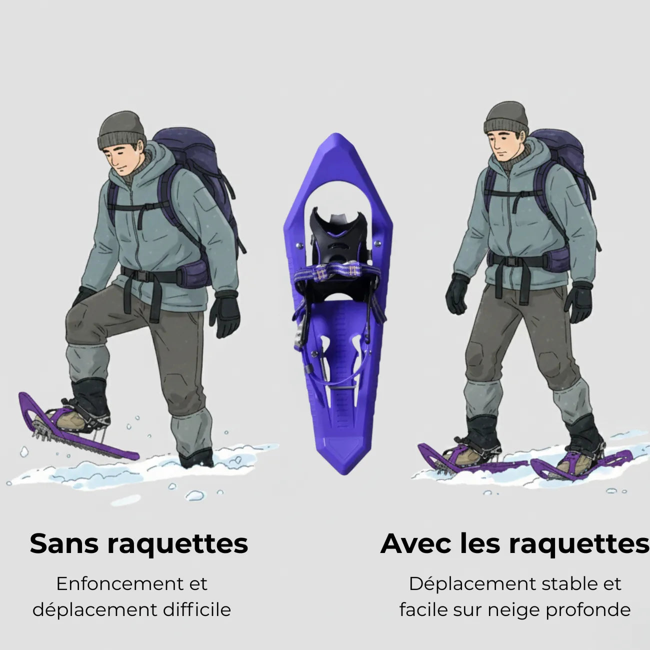 Polymer Snowshoes Winter | TrekWard
