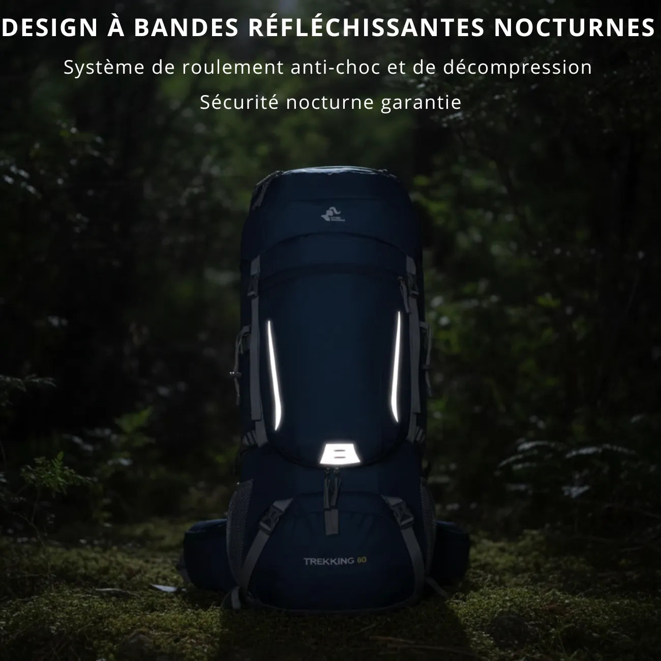 Hiking Backpack 60L Trekking | TrekWard