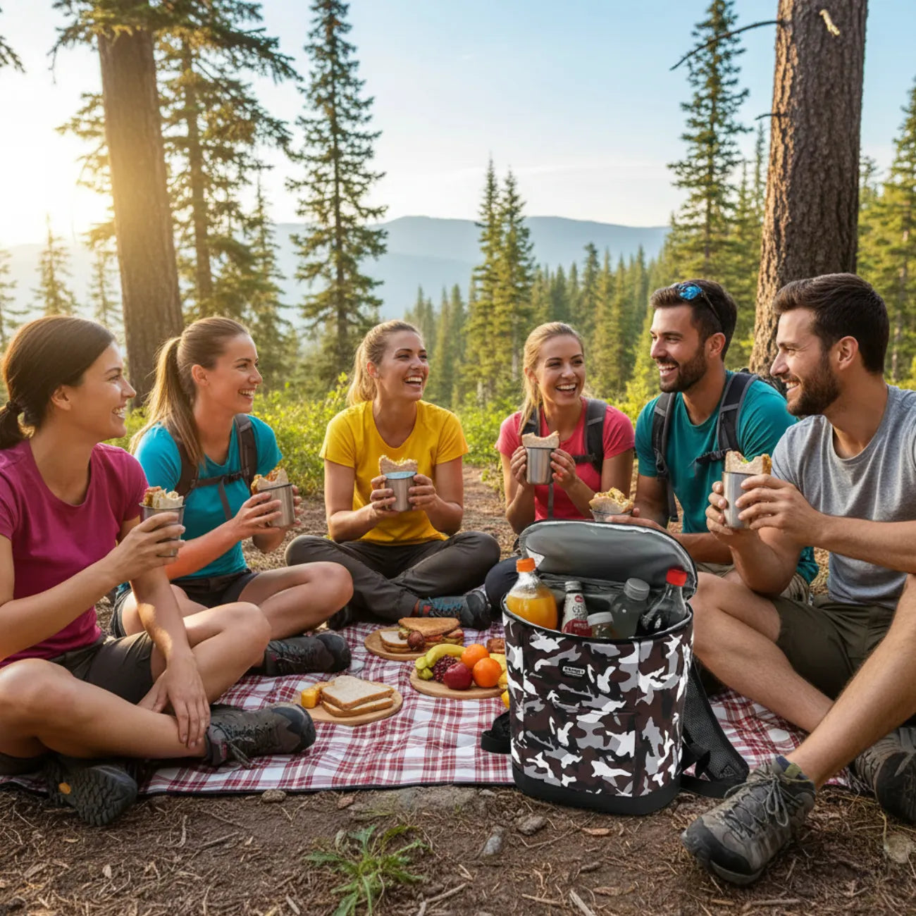Insulated Picnic Cooler Backpack | TrekWard