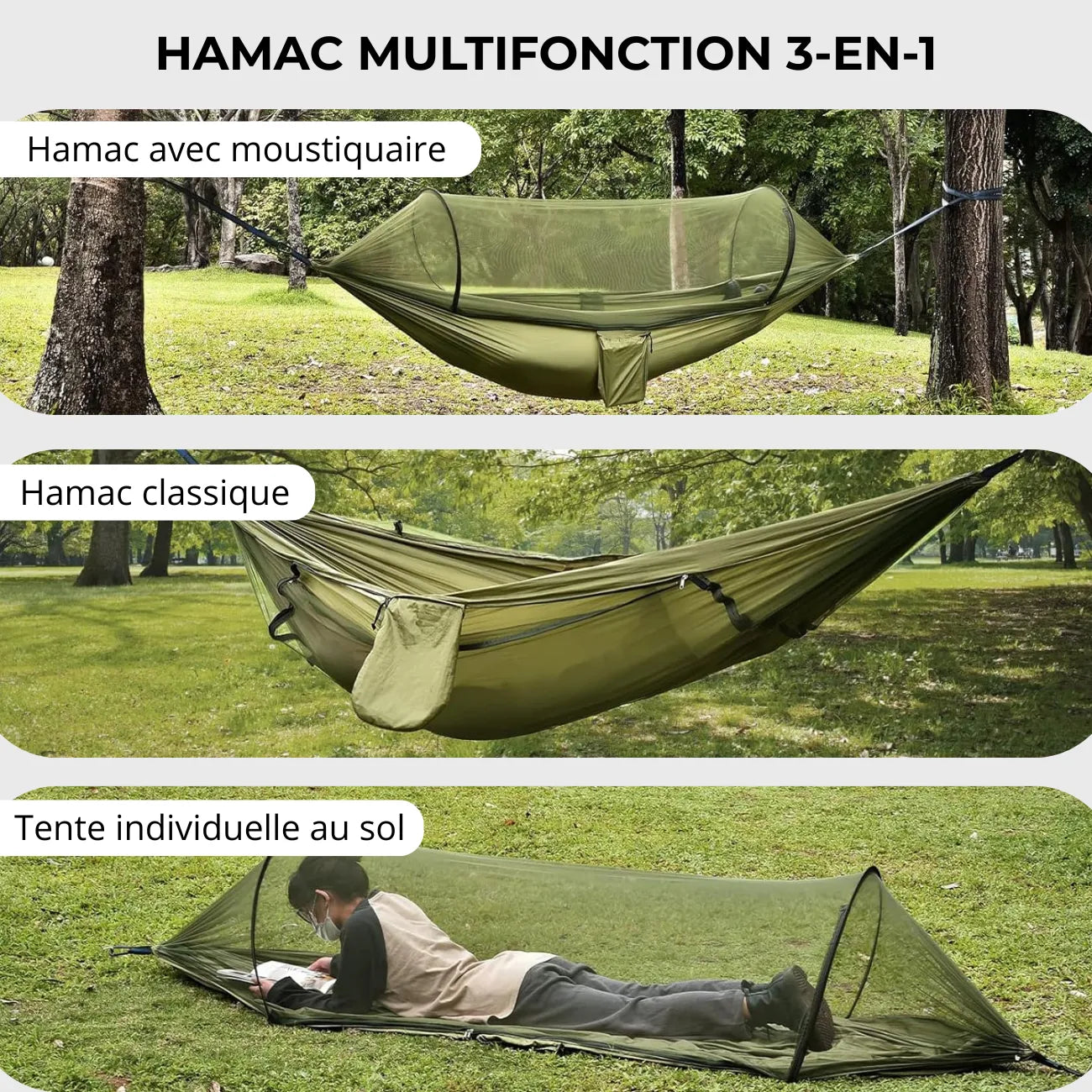 Hammock with Mosquito Net 2 | TrekWard