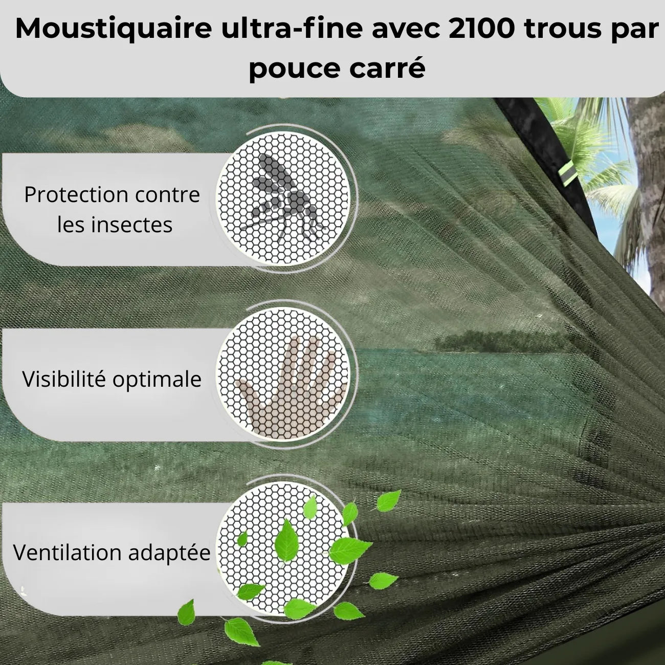 Hammock with Mosquito Net 2 | TrekWard
