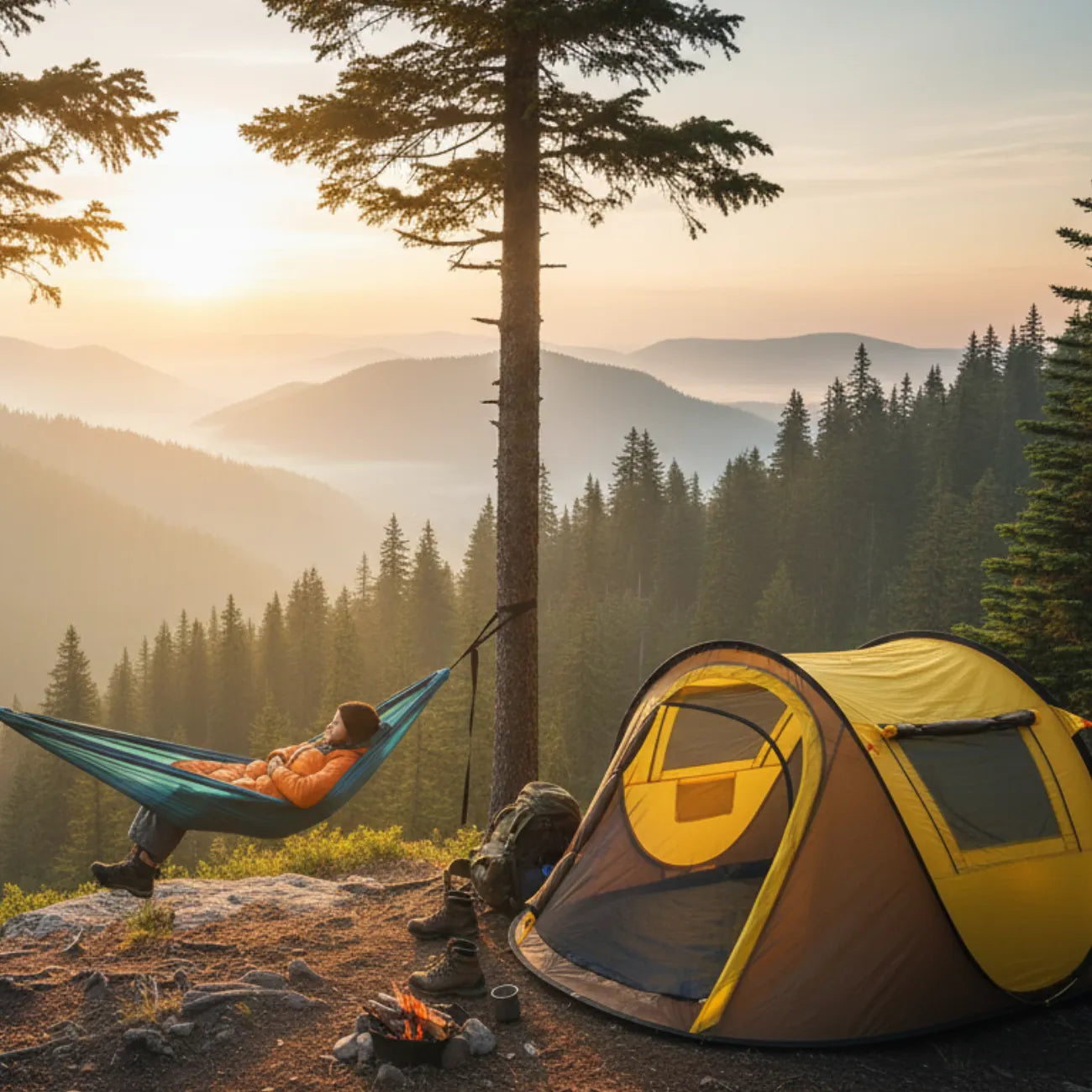 Hammock with Mosquito Net | TrekWard