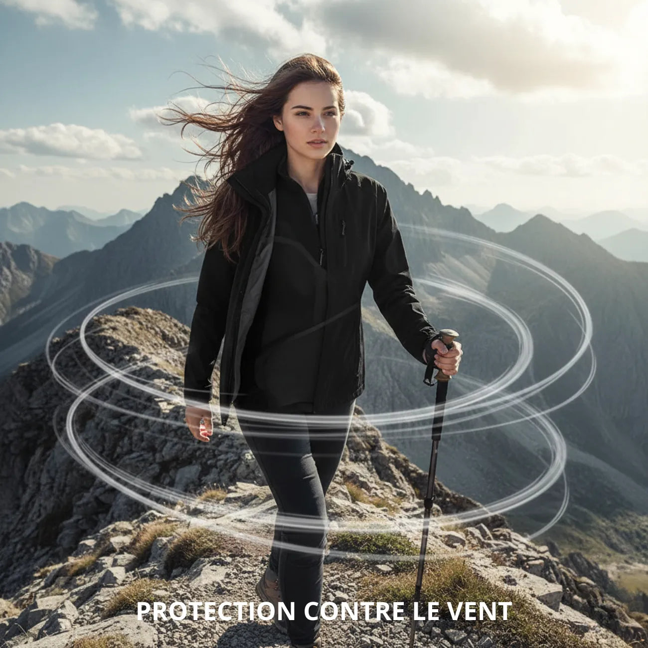 Women's Outdoor Jacket Waterproof | TrekWard