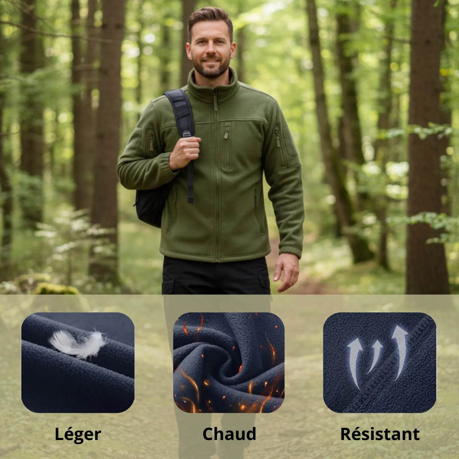 Fleece Jacket for Hiking 2 | TrekWard