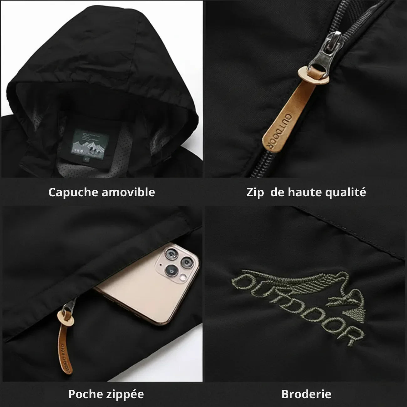 Windproofe Mountain Hiking Jacket | TrekWard