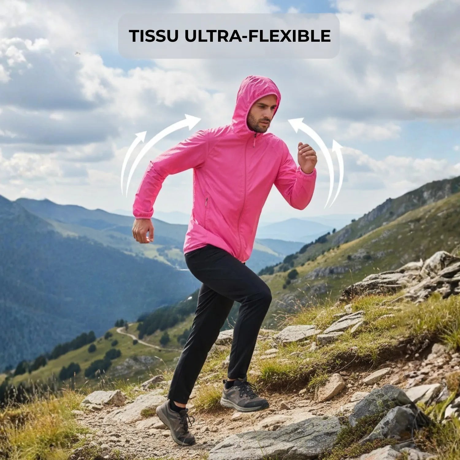 Men's Lightweight Trekking Jacket | TrekWard