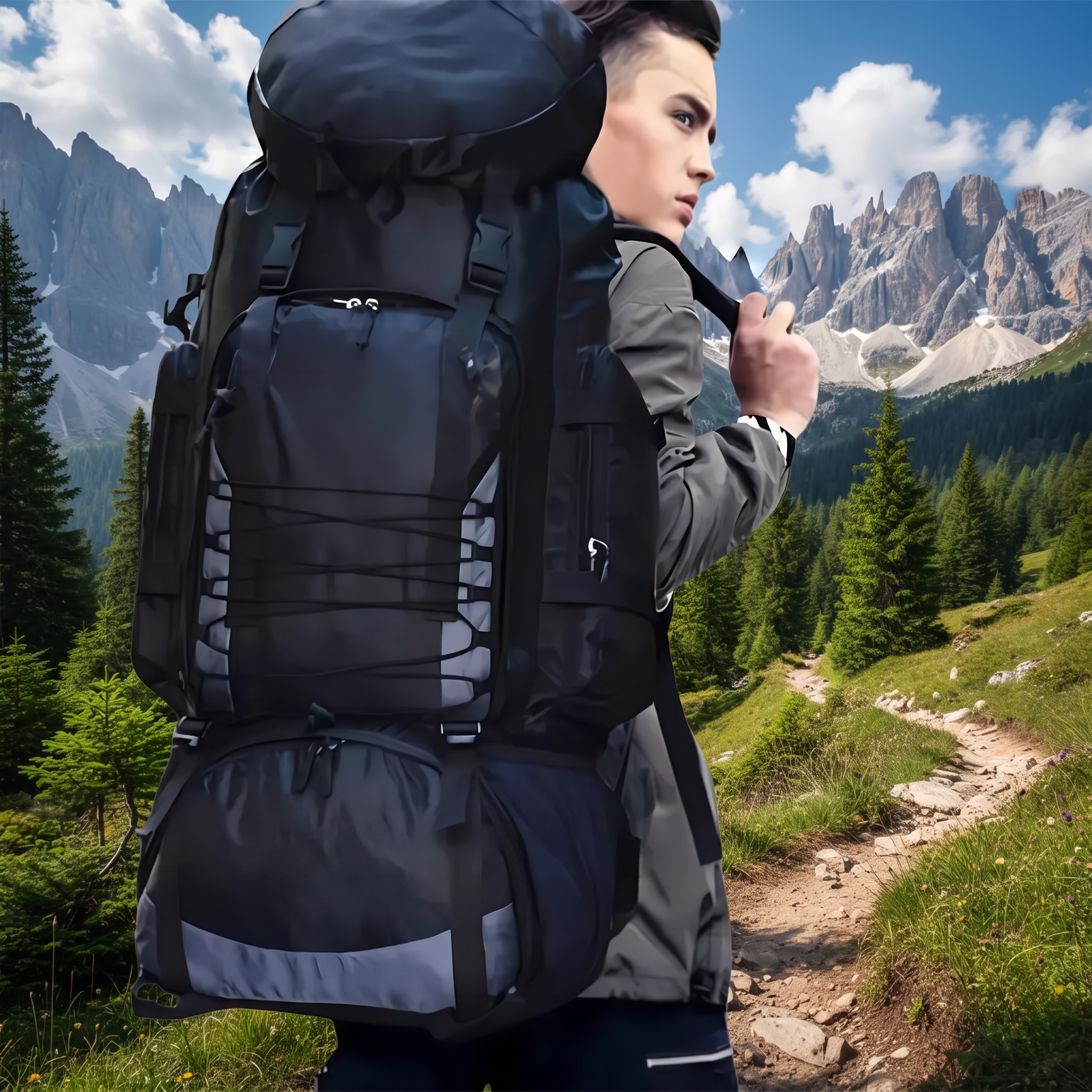Trekking Backpack 90L Outdoor | TrekWard