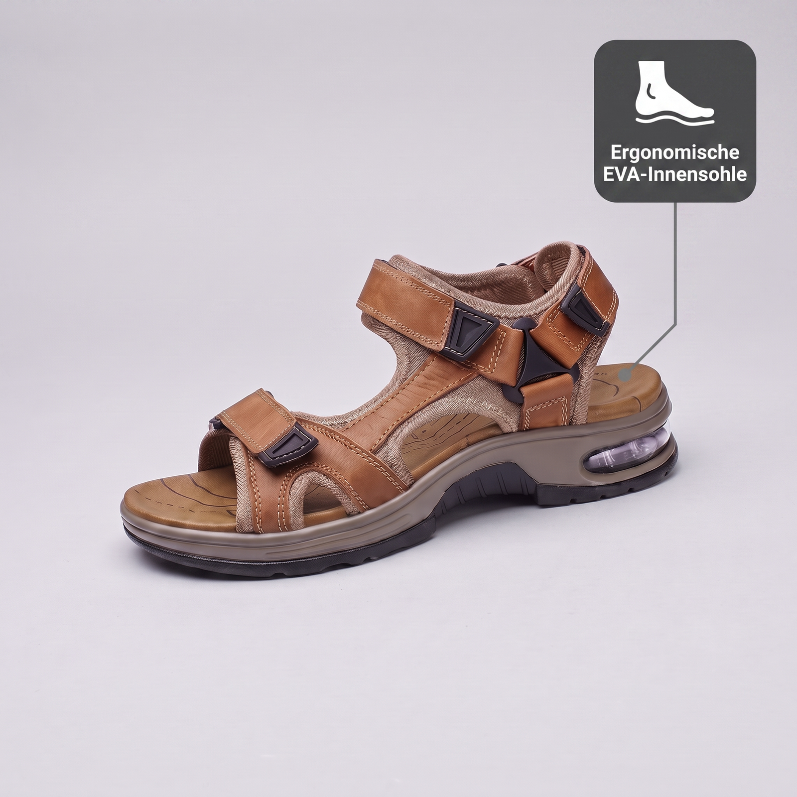 Men's Leather Hiking Sandals | TrekWard