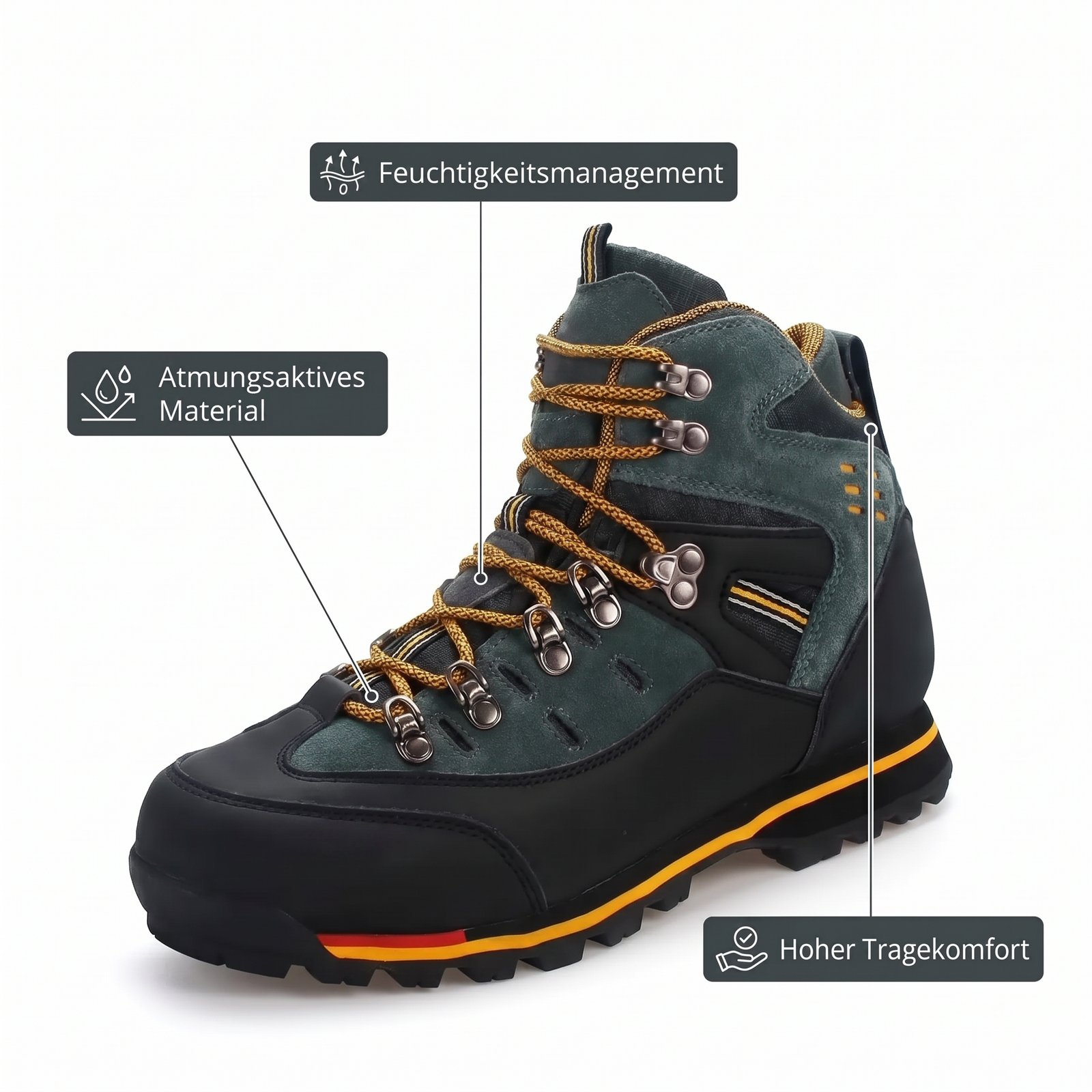 Men's Hiking Shoes Waterproof | TrekWard