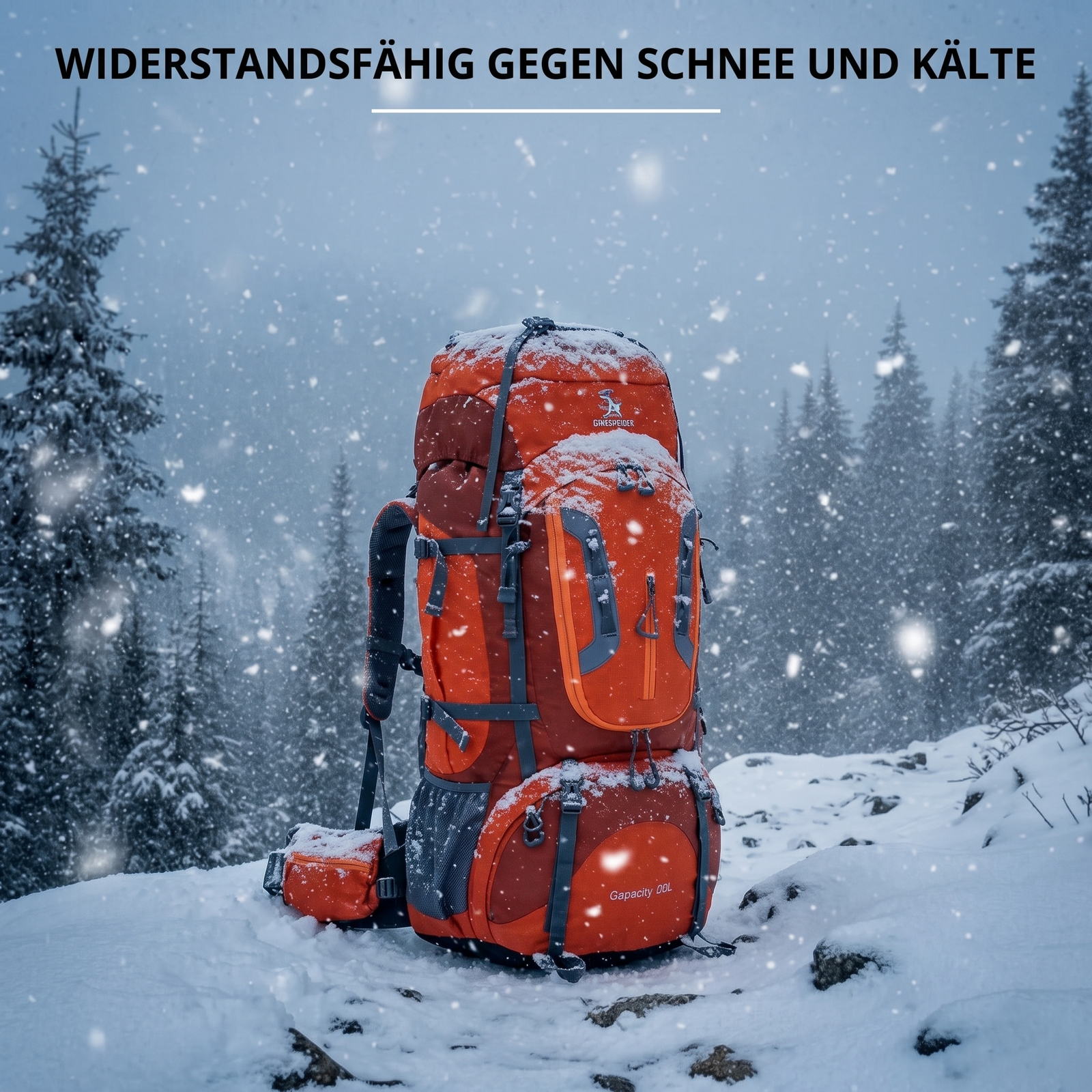 Waterproof Hiking Backpack 80L | TrekWard