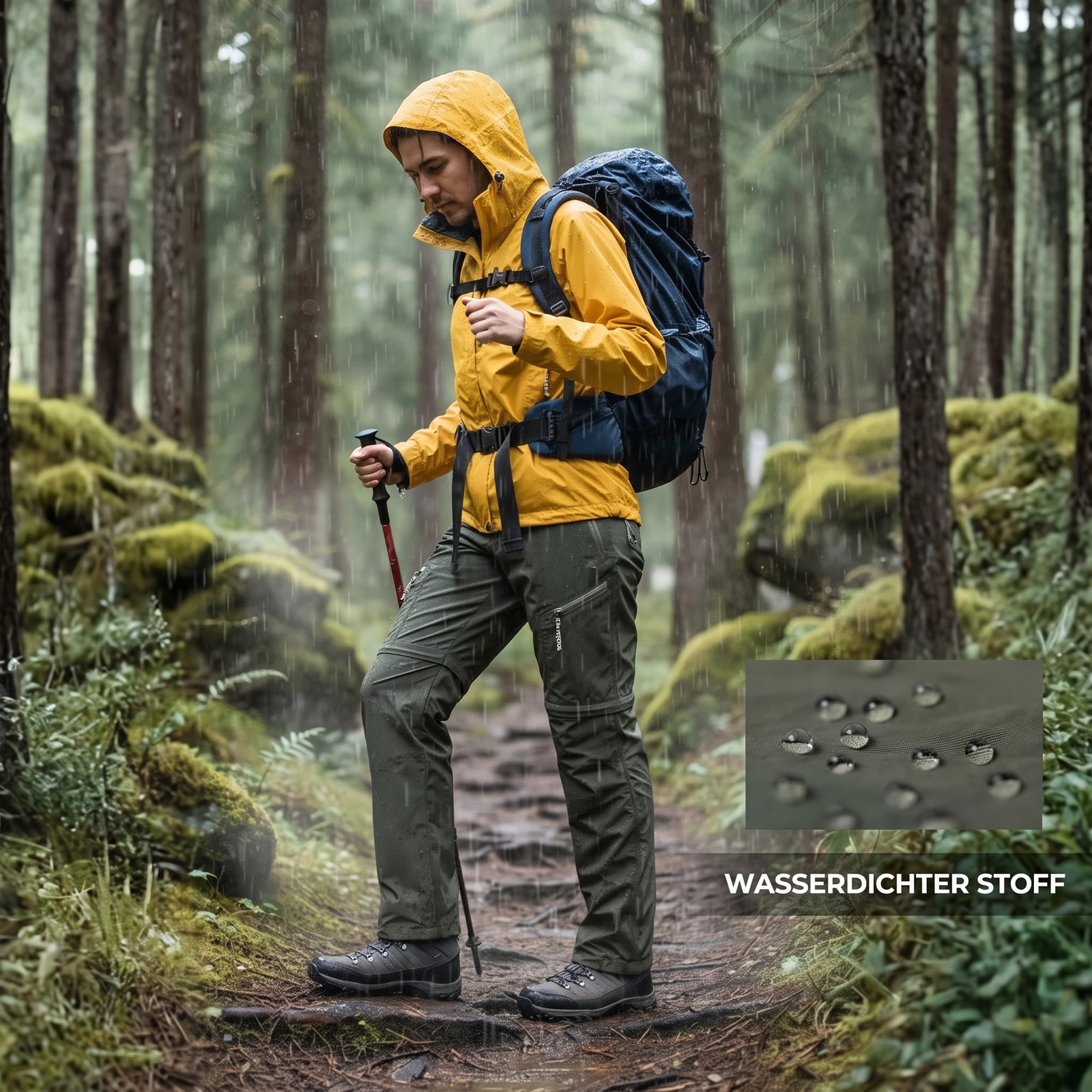 2 in 1 Hiking Pants Zip Off Legs | TrekWard