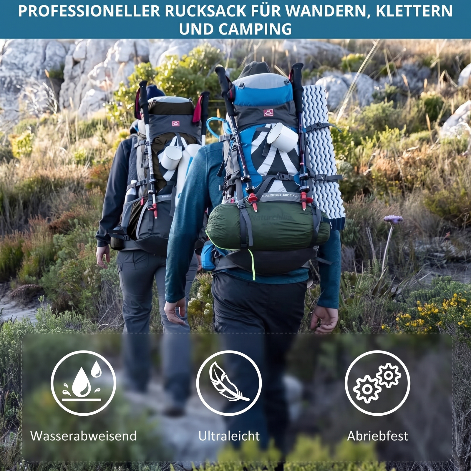 Trekking Backpack 70L Touring | TrekWard